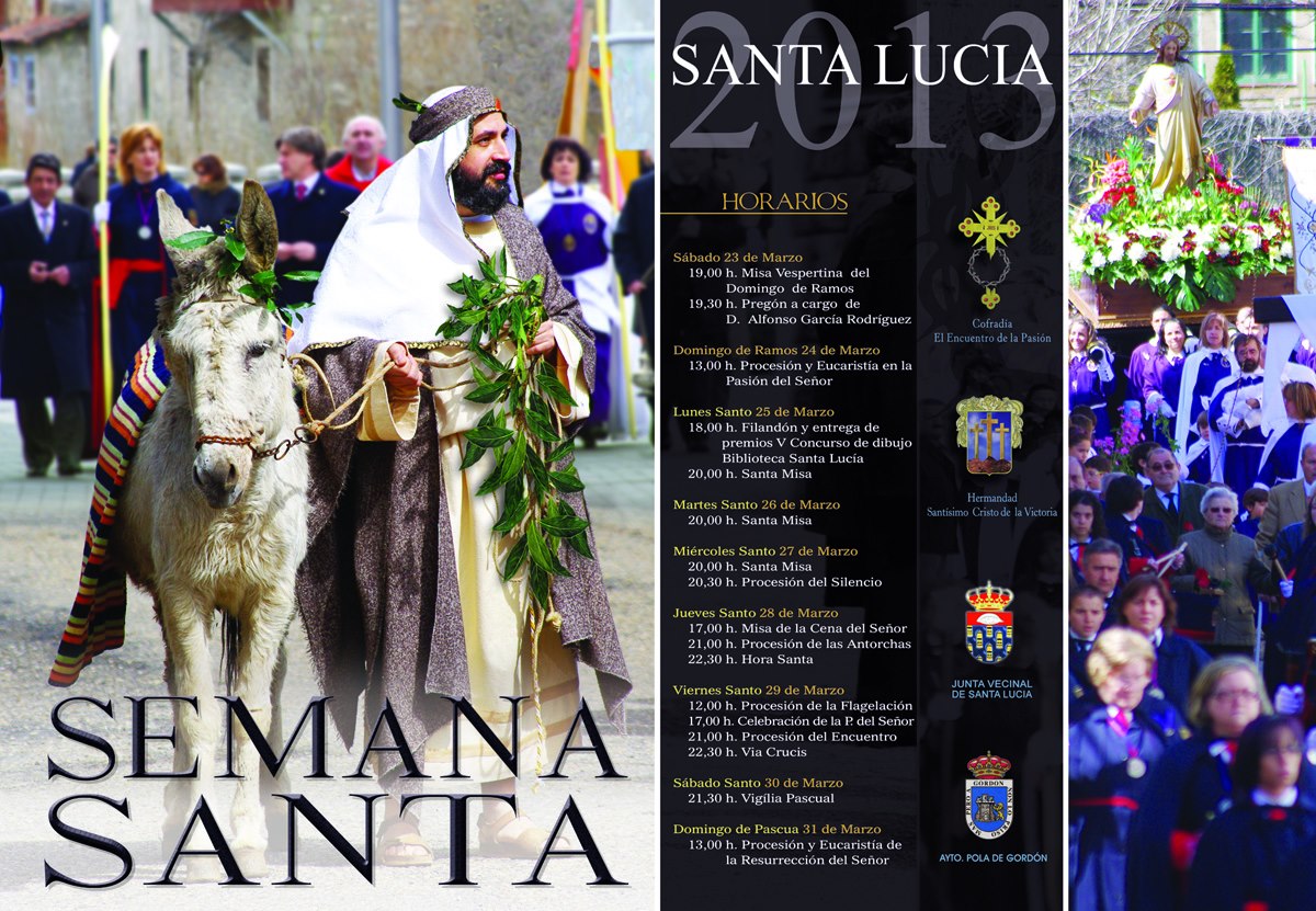 Semana Santa en Santa Lucía de Gordón  